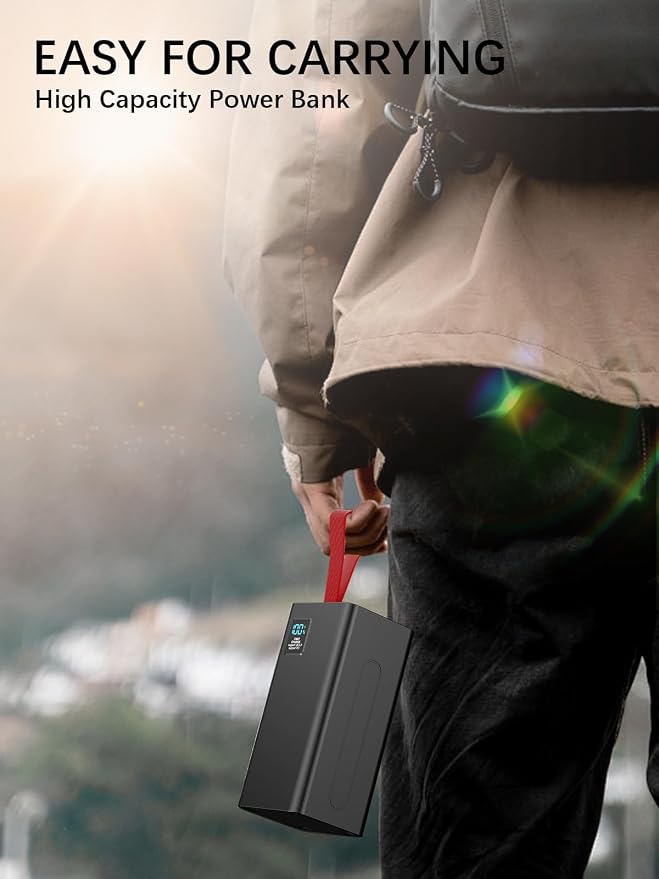 90000mAh Portable Charger Power Bank Large Battery Pack, Upgraded 30W PD & QC - Image 6