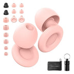 Ear Plugs for Sleeping Noise Reduction Reuseable, High Fidelity – 7 Pairs by FUNSOUND