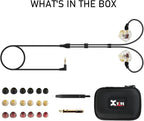 Xvive T9 in-Ear Monitor Headphones Dual Knowles BA Drivers IEM - Image 7