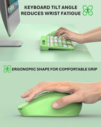 Colorful Wireless Keyboard and Mouse Combo - Image 6