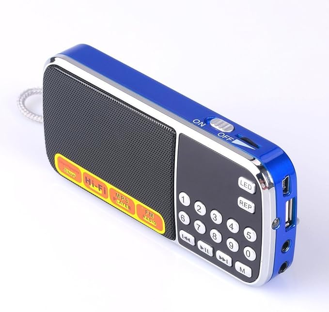 LETING Portable Mini USB FM Radio Speaker Music Player TF Card by LetingRadio