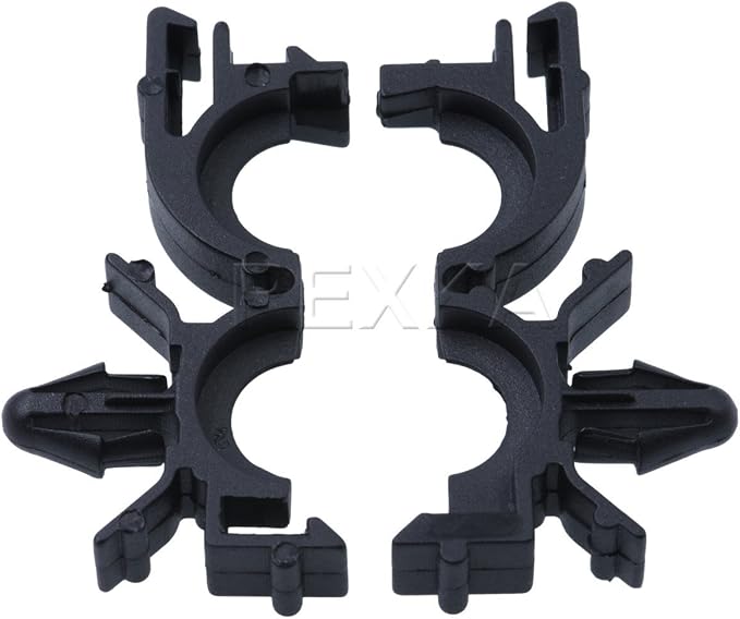 Rexka 1/2" OD 11/32" ID Wire Loom Routing Clips - Image 2
