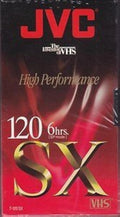 JVC T-120 SX 6 Hour VHS Cassette Tape by JVC