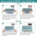 CISSOOK Compatible with MacBook Pro 14 inch Case 2024, 2023-2021 Release M4 - Image 8