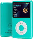 Mp3 Player with Bluetooth Y1 Portable Music Digital Players Supports Playlist by innioasis
