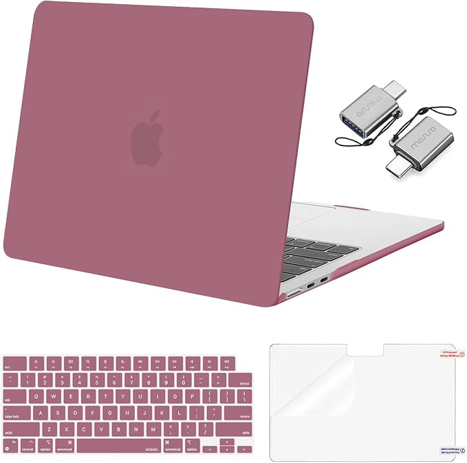 MOSISO Compatible with MacBook Air 13 inch Case 2025 2024 2023 2022 M4 A3240 M3 by MOSISO