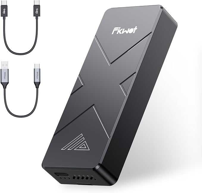 1TB External SSD, USB4 40Gbps Portable SSD 2TB by Fikwot