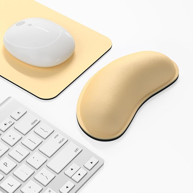 Dapesuom Mouse Wrist Rest, Ergonomic Memory Foam Mouse Wrist - Image 2