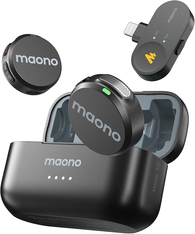 MAONO Wireless Lavalier Microphone by MAONO