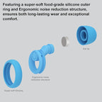 Ear Plugs for Noise Cancelling Ear Protection EarPlugs for Sleep, 8 Size Eartips - Image 4