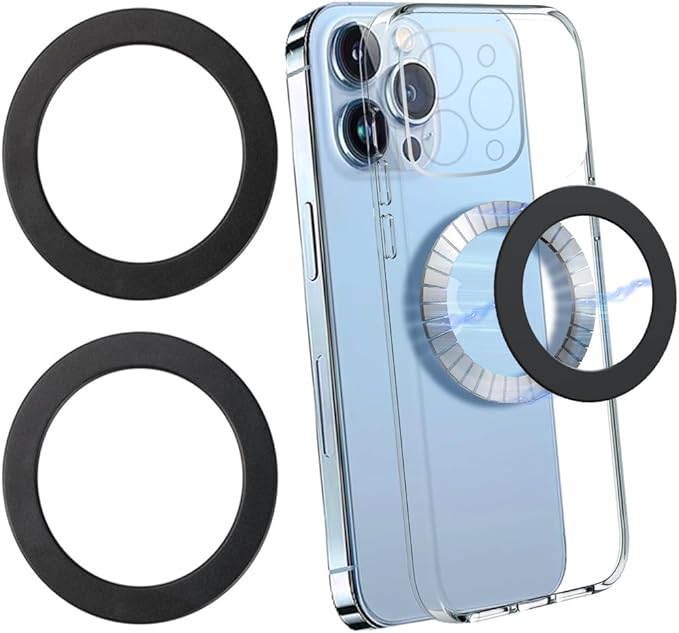 for Magsafe Magnetic Ring 2 Pack Compatibile by KALAPOP