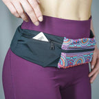 3 Pocket Adjustable Running Belt Waist Pack, Fanny Pack - Image 3