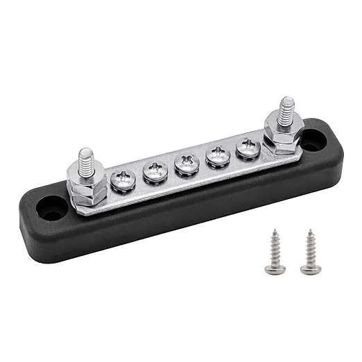 2 x #10 Studs Power Distribution Block by Ampper
