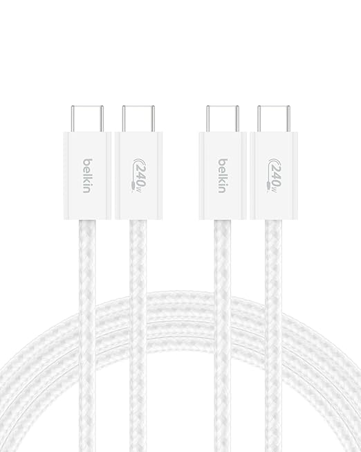 Belkin USB C to USB C Cable ​2-Pack, 240W by Belkin