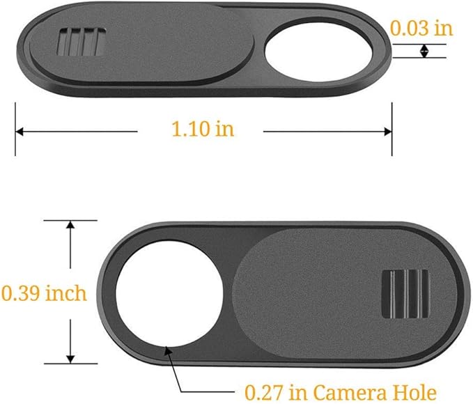 Webcam Cover Slide, Ultra Thin Round Hole Laptop Camera Cover Slide Blocker - Image 3
