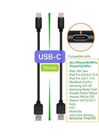 10-Pack Multi Short USB Cables & TypeC-C Cables - Image 4