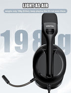 S30 Gaming Headset with Microphone, 198g Lightweight Design, Wired Gaming - Image 2