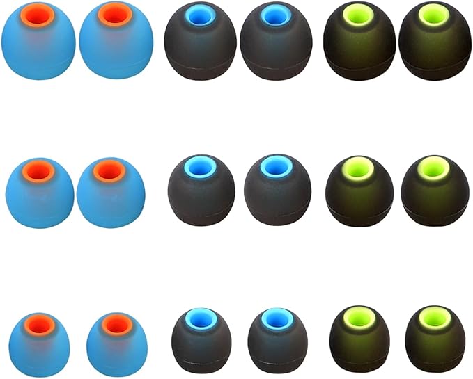 Silicone Replacement Earbud Tips Earbud Covers Ear Tips Fit by MMYQXI