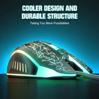 BENGOO Gaming Mouse Wired, Ergonomic Gamer Laptop PC Optical Computer Mice - Image 8
