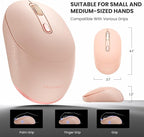 TECKNET Bluetooth Wireless Mouse, Compact & Portable, Silent Click, Ergonomic - Image 7