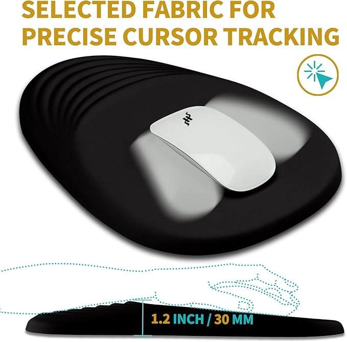 Hokafenle Ergonomic Mouse Pad Wrist Support - Image 5