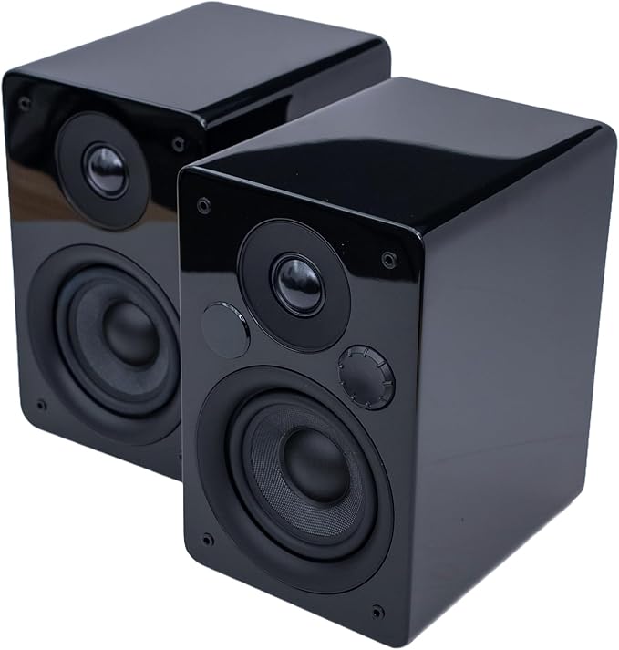 Peachtree Audio M24x Powered Bluetooth Bookshelf Speakers – Real Bamboo | Hi-Fi - Image 2