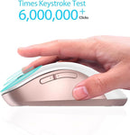 memzuoix 2.4G Wireless Mouse, 1400 DPI Computer Mice - Image 4