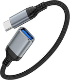 USB to USB C Adapter, Fast 5Gbps USB 3.0 OTG Adapter, USB A Female to Type C by Uenlio