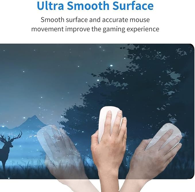 RTGGSEL 31.5x11.8 Inch Non-Slip Long Extended Large Gaming Mouse Pad - Image 5
