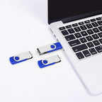 1GB Bulk Flash Drives 50 Pack, EASTBULL USB 2.0 Metal Flash Drive Bulk Swivel - Image 2