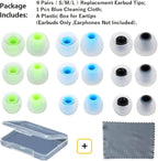 Earbuds Replacement Tips Silicone Earbud Tips Ear Gels Fit - Image 2