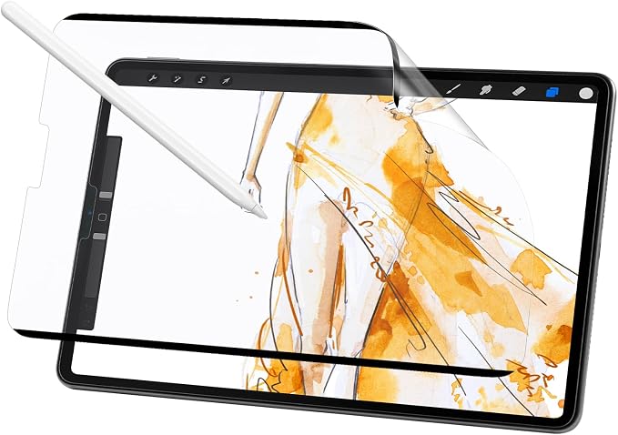 Nano-Suction Paper Feel Screen Protector by Unknown