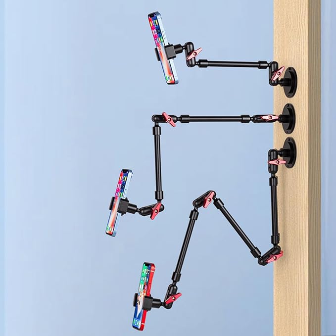 Super Upgraded Magic Arm with LED, 82cm Length, Phone Wall Mount Holder Bracket - Image 5