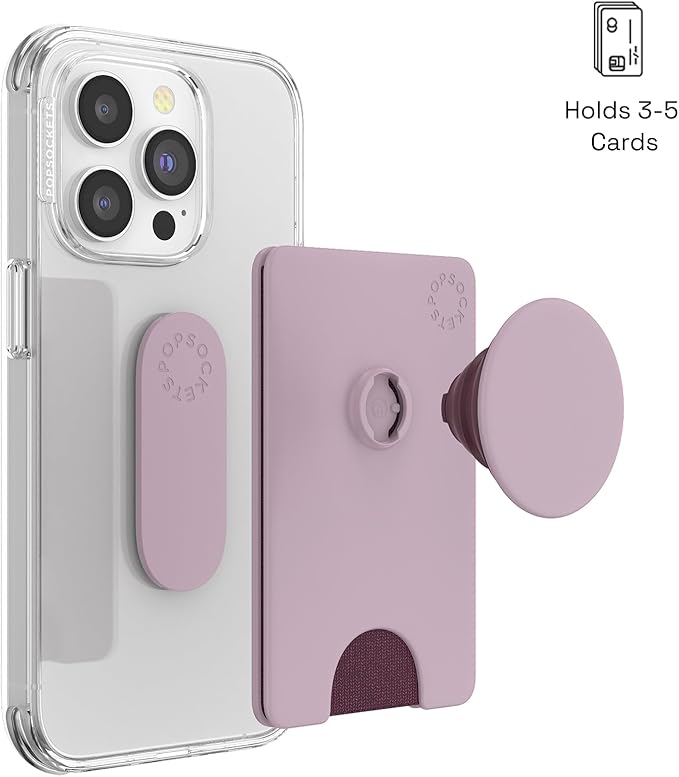 PopSockets Phone Wallet with Expanding Kickstand, Phone Card Holder - Image 3