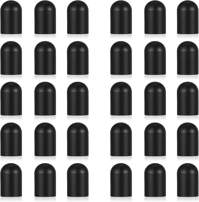 30PCS Stylus Tips Replacement Tips Only, 0.6cm/0.23in Black Silicone Tips by Unknown