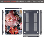 Teryeefi Compatible with A2681 A3113 A3240 MacBook Air 13.6 inch Case M2 M3 M4 - Image 7