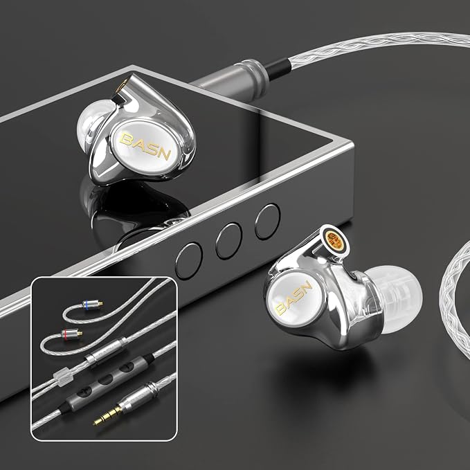 BASN Metalen PRO 4 Drivers in-Ear Monitors Headphones - Image 5
