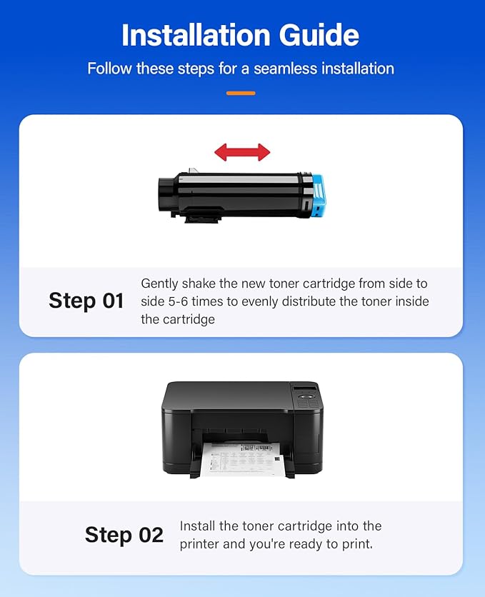 6510 6515 Toner Cartridge Set 4-Pack High-Yield 106R03480 106R03477 106R03478 - Image 4