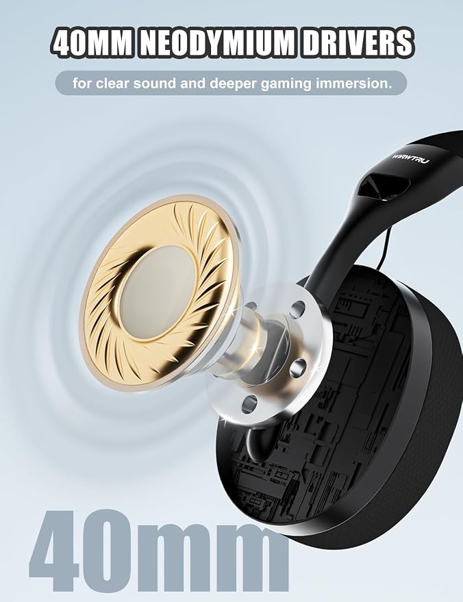 S30 Gaming Headset with Microphone, 198g Lightweight Design, Wired Gaming - Image 3