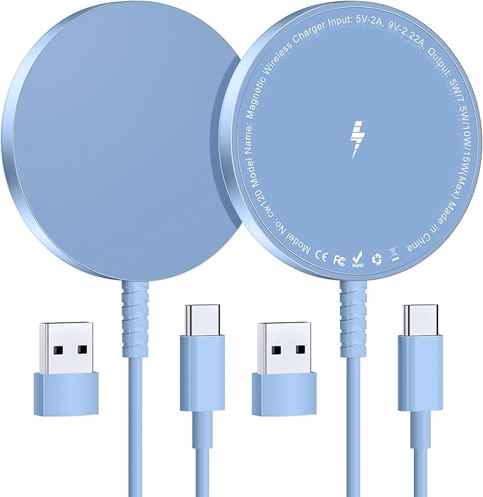 Magnetic Wireless Charger for iPhone: Compatible by WirelessCharger