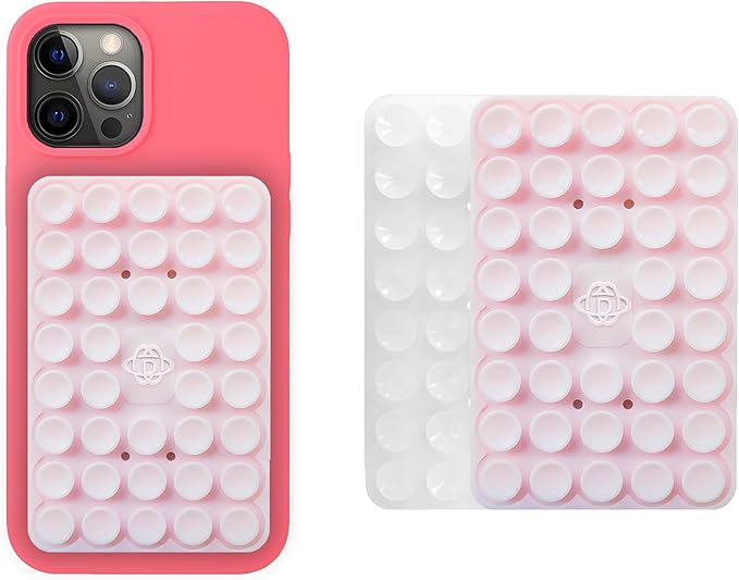 Silicone Double-Sided Suction Phone Grip Detachable Mount by DreamsLink