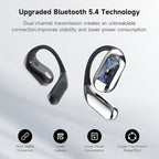 Open Ear Clip Wireless Earbuds Bone Conduction Headphones, Open Ear Design - Image 5