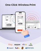 MUNBYN Bluetooth Thermal Label Printer RW403B, Wireless 4x6 Shipping Label - Image 9