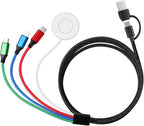 Charger Compatible for Apple Watch, 4 in 2 Multi Charging Cable for Multiple by Nefuo