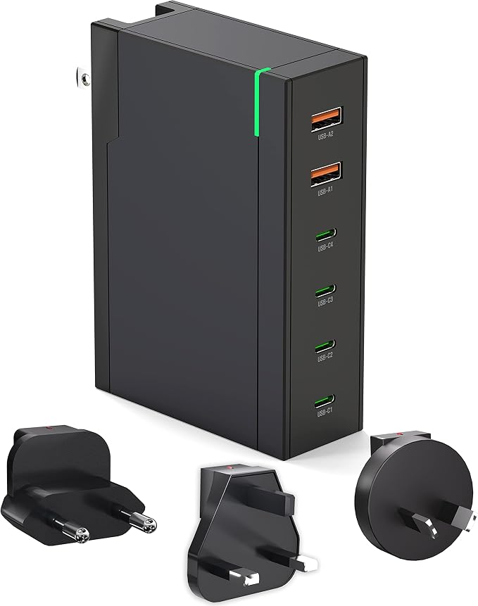 CHIPOFY 200W USB C Wall Charger, GaN Gaming Laptop Super Fast Desktop Charging by GaNPDchargerUSBCcarcharger