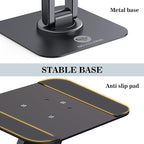 OCYCLONE for iPad Stand for Desk, 360 Rotating Adjustable Portable Monitor - Image 8