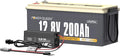 Power Queen 12.8V 200Ah LiFePO4 Battery by PowerQueen
