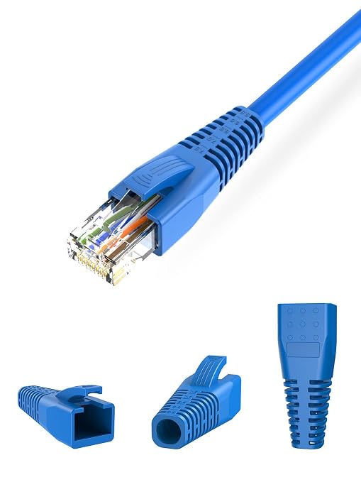 CableCreation RJ45 Ethernet Network Cable Strain Relief Boot 50-Pack Fits CAT5 - Image 6