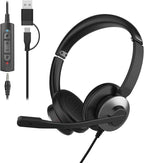 Earbay USB Headset with Microphone by Earbay