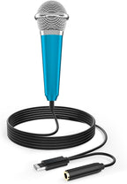 Mini Microphone for iPhone iPad Small ASMR Tiny Microphone for Voice Video by PoPvoice